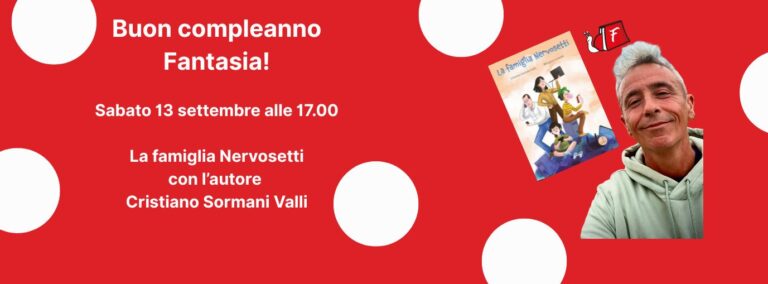 compleanno fantasia copertina libreria fantasia bergamo