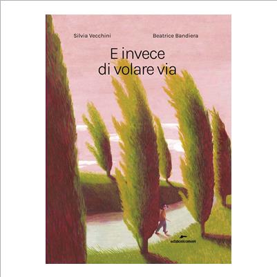 e invece di volare via