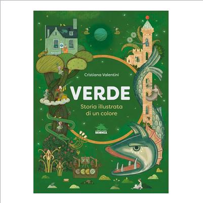 verde storia illustrata di un colore