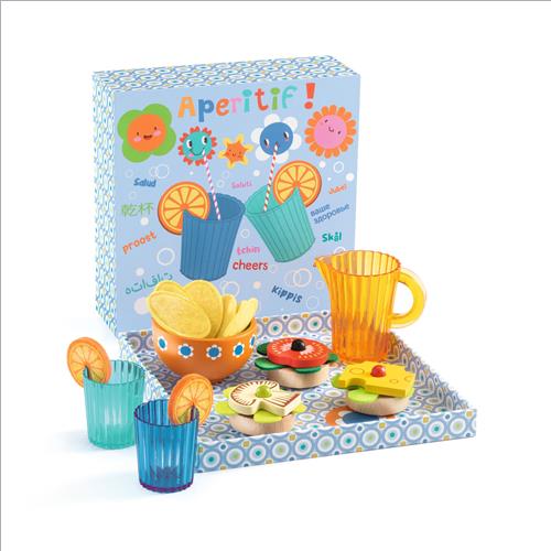 set aperitivo in legno