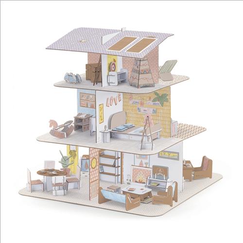 casa delle bambole da decorare