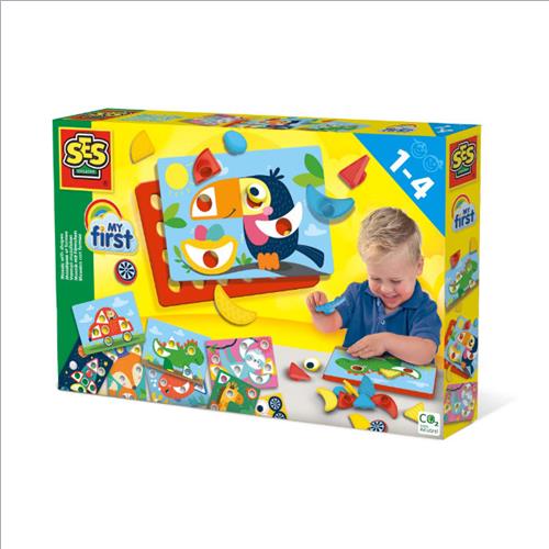 il mio primo mosaico con le forme