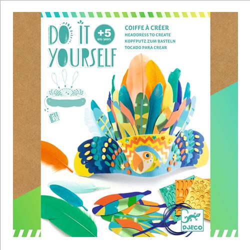 creare un copricapo tropicale