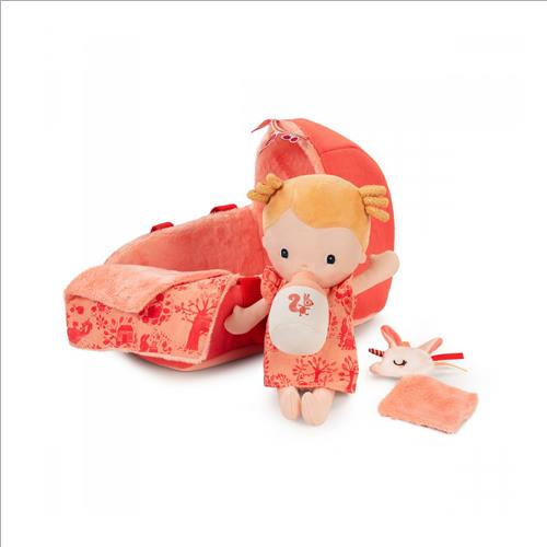 bebe lena con portenfant