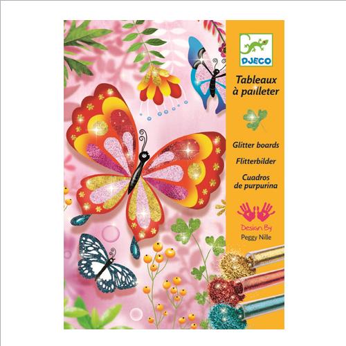 tableaux à pailleter butterflies