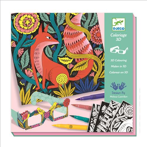 coloriage 3d bosco fantasy