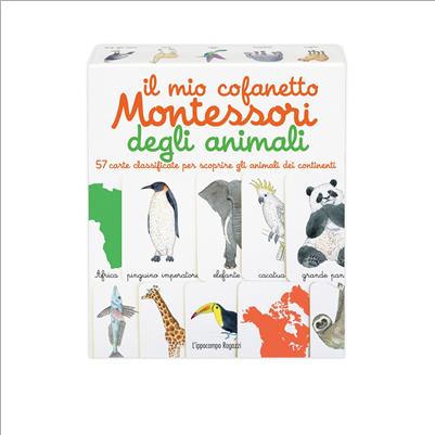 il cofanetto montessori degli animali
