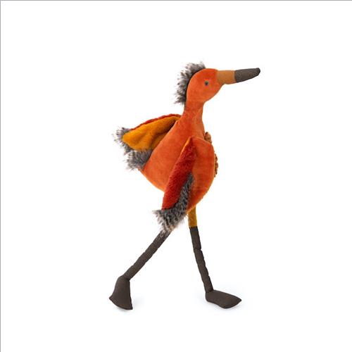 airone rosso. peluche