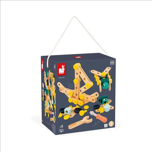 brico'kids. set da 100 pezzi