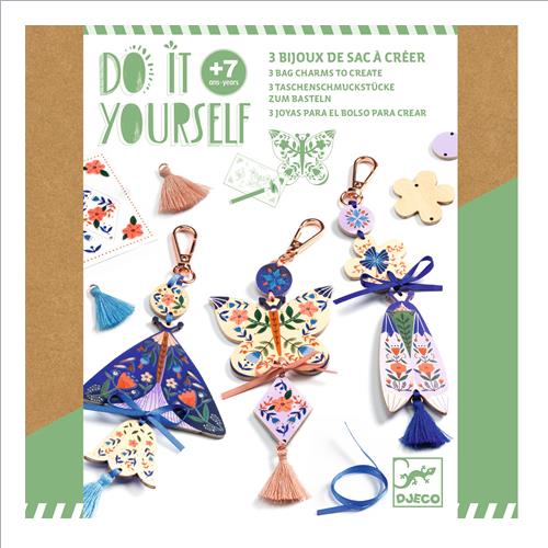 butterflies ciondoli in legno