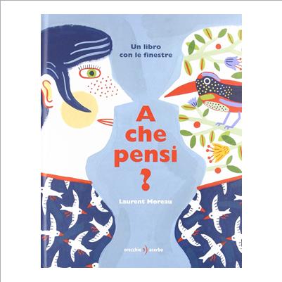 a che pensi? libro con finestrelle
