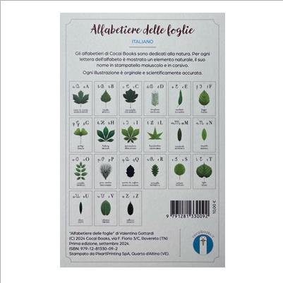alfabetiere delle foglie