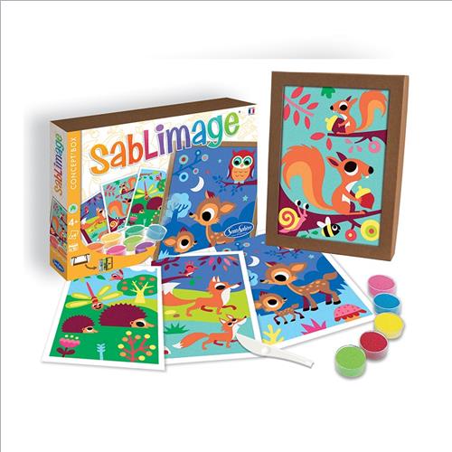 sablimage animali della foresta