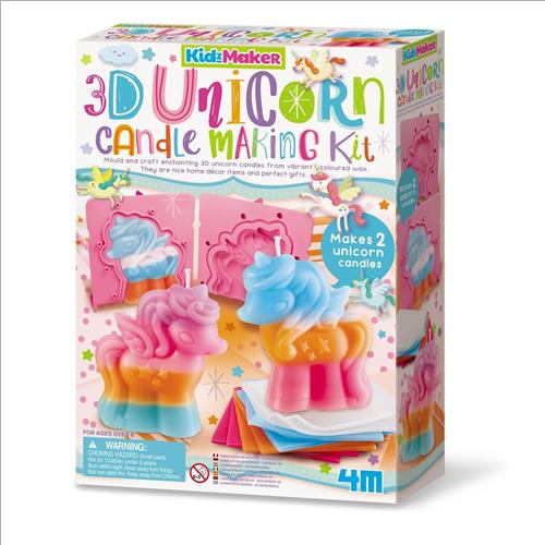 creare candele unicorno 3d