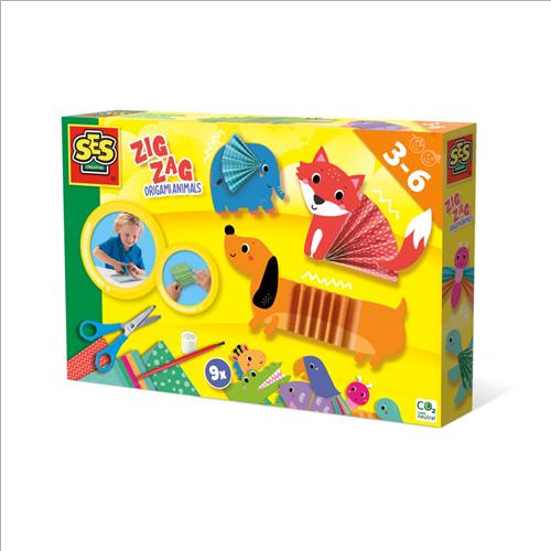 zig zag origami animals