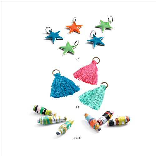 creare perline di carta pop e vivace