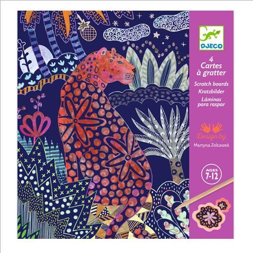 carte da grattare natura lussureggiant