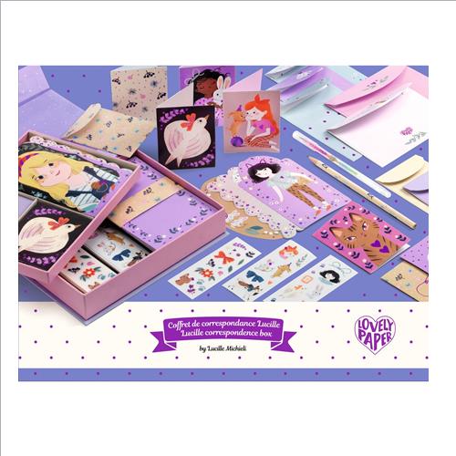set di cartoleria. lucille