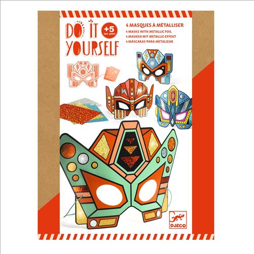 maschere da metallizzare. super robot