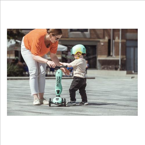 triciclo trasformabile 2 in 1 verde