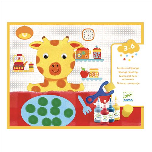 pittura con le spugnette le avventure