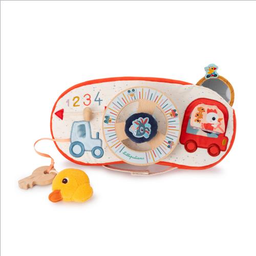 pannello trattore. gioco in auto