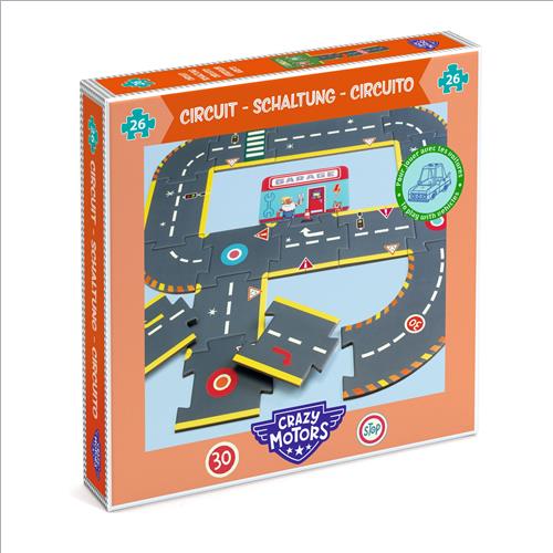 puzzle gigante. circuito cittadino