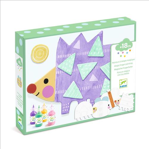 tempere a dito magiche. forme