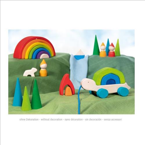 animaletto da traino. tartaruga