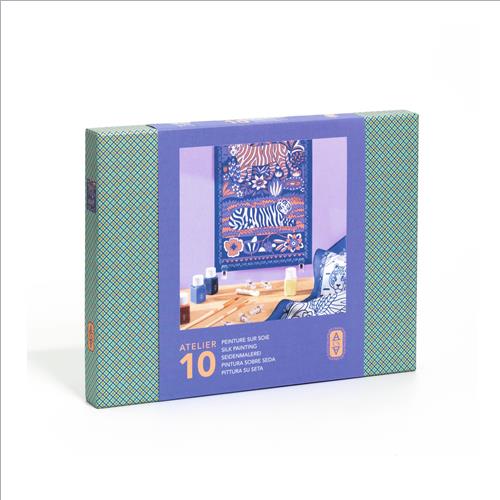 atelier 10. pittura su seta