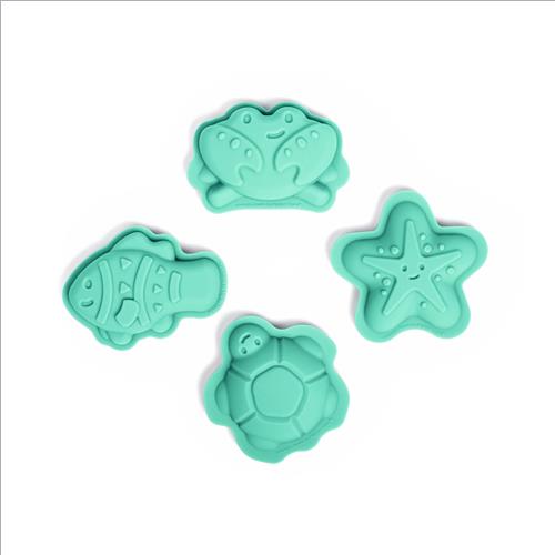 formine in silicone verde tiffany