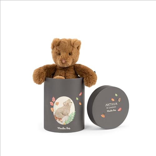 orso arthur con scatola