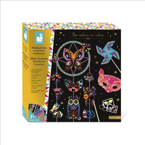 multiattività scratch art