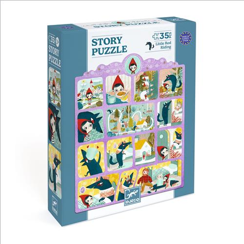 story puzzle cappuccetto rosso
