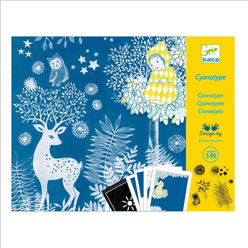 cianotipia. al chiaro di luna