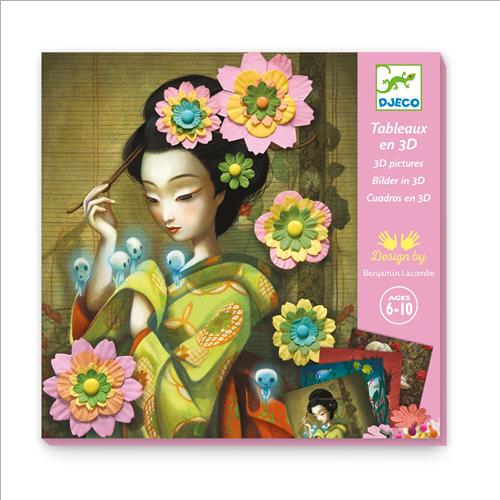 quadri 3d. rock'n rose