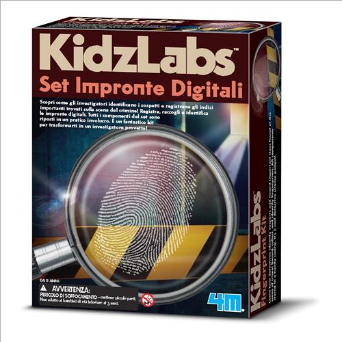 kit impronte digitali