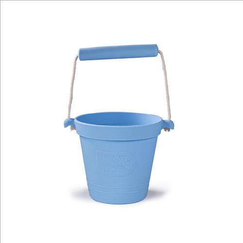 secchiello in silicone azzurro