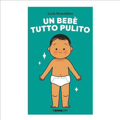 un bebè tutto pulito