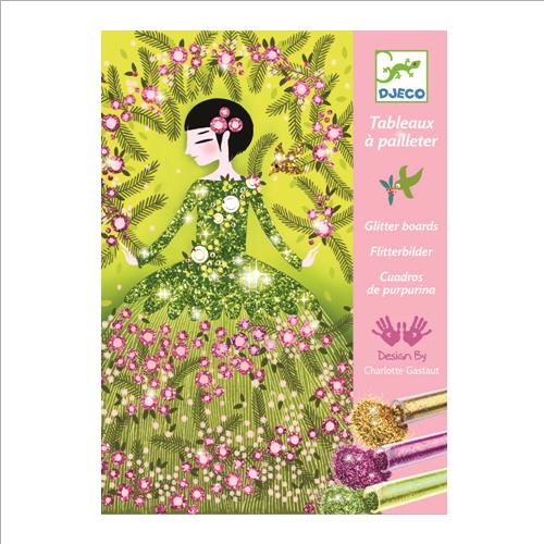 quadri con lustrini abiti