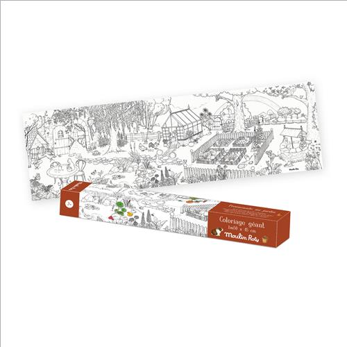 poster gigante da colorare il giardini