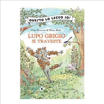 lupo grigio si traveste