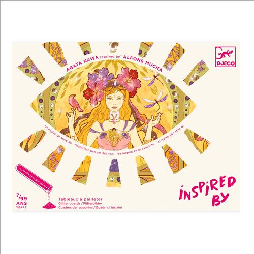 divine. inspired by alfons mucha