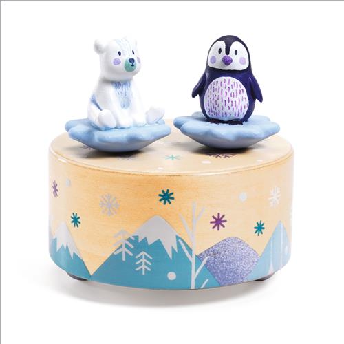 magnetic music box. ice park