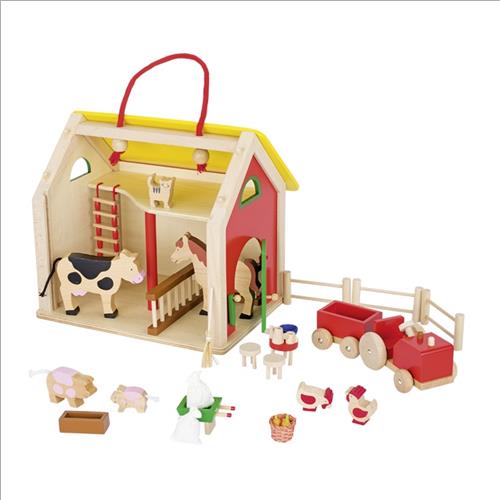 stalla con accessori