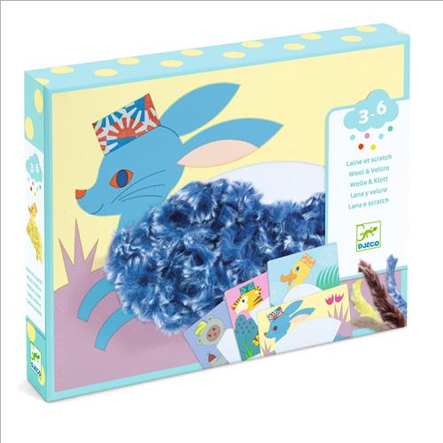 lana e velcro con un cappello