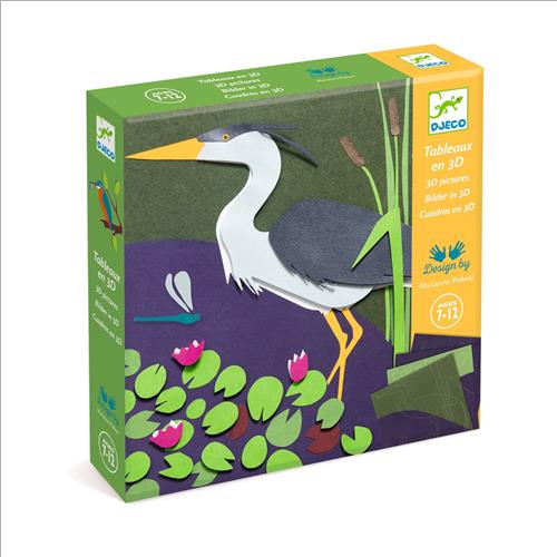 quadri 3d. sulla riva