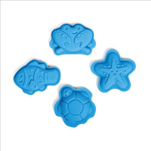 formine in silicone blu