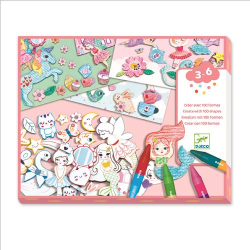 creare con le forme ragazze