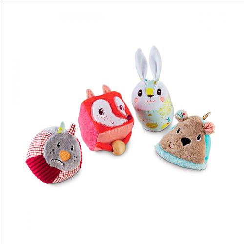 set animali della foresta 4 pz.